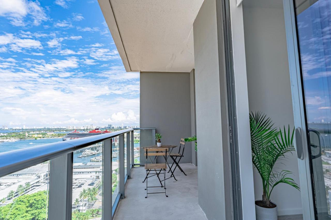 Luxurious 2-Bed Apartment With Breathtaking Bay Views!! 迈阿密 外观 照片